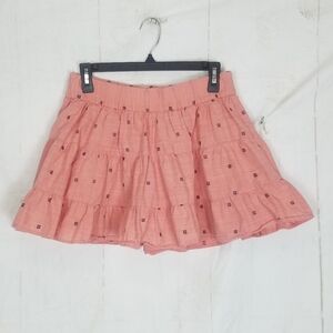 J crew mini tiered pull on skirt